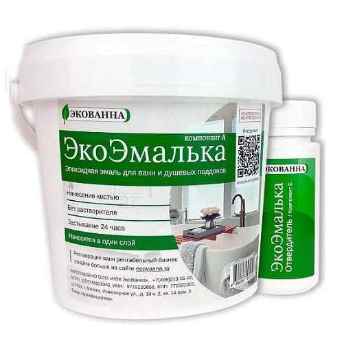 Экоэмалька - эмаль для ванн