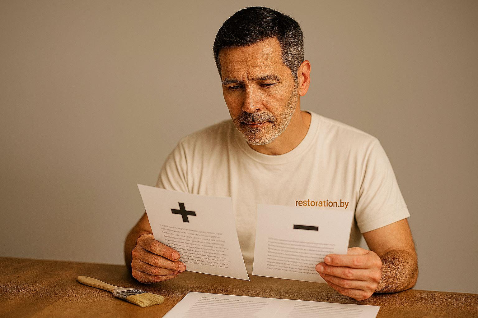 мастер анализирует методы реставрации ванн