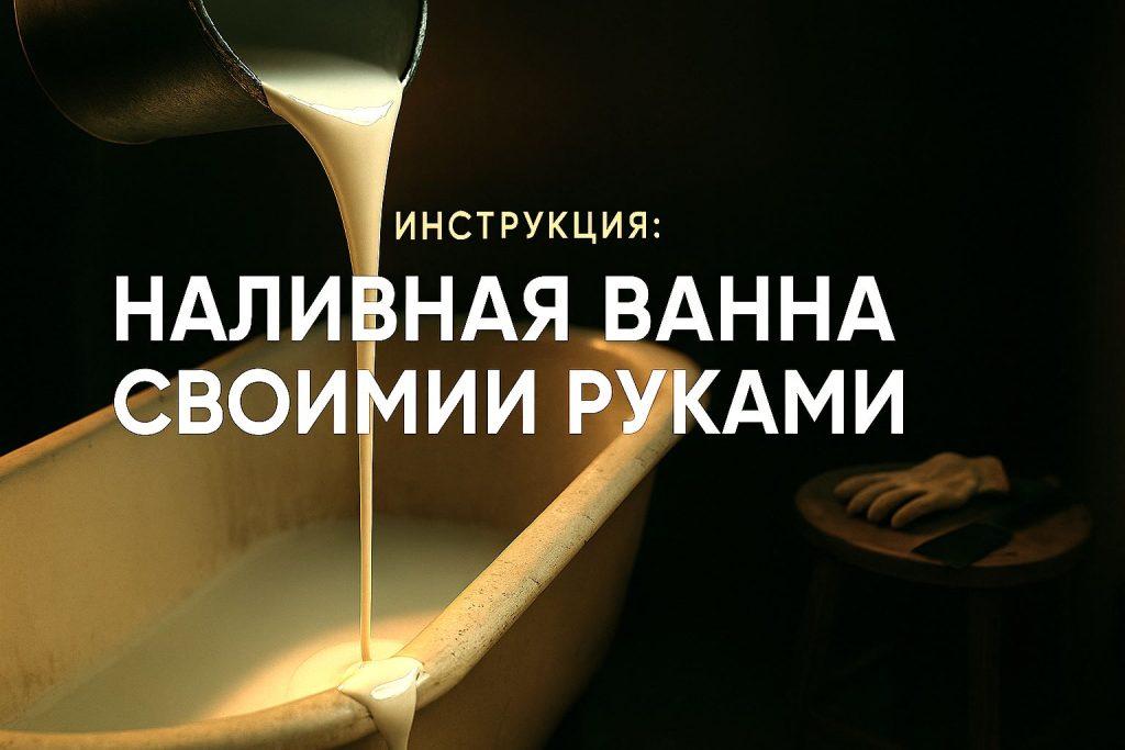 Наливная ванна инструкция