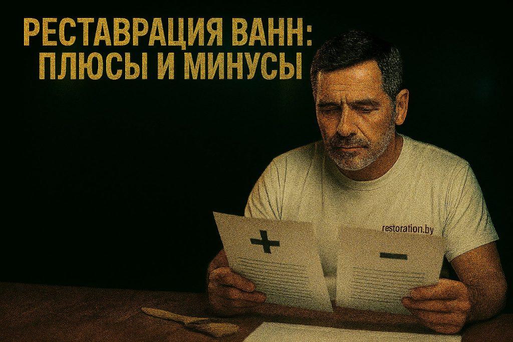Реставрация ванн плюсы и минусы