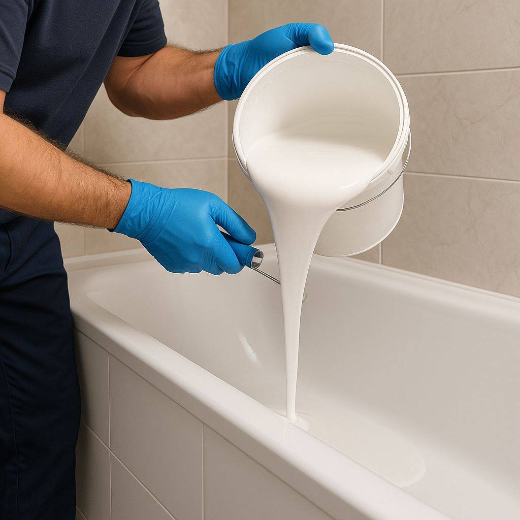 реставрация ванн мраморам